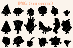 Fruit Character Stickers | Hand Drawn Cute Kawaii Food Product Image 4