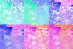Fruit Color Watercolor Digital Papers Glitter Background Product Image 2