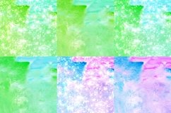 Fruit Color Watercolor Digital Papers Glitter Background Product Image 4