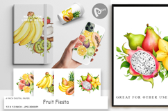 Digital Paper Fruit Fiesta Product Image 1