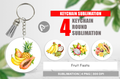 Keychain Fruit Fiesta Product Image 1
