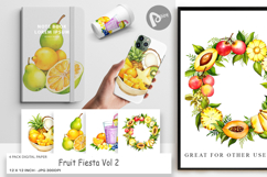 Digital Paper Fruit Fiesta Product Image 1
