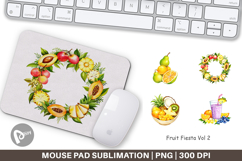 Mouse Pad Fruit Fiesta Product Image 1