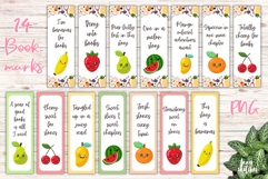 Fruity Bookmarks Mega Bundle 14 PNGs Product Image 1