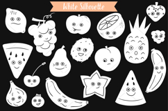 White Fruit Kawaii | Hand Drawn Food Characters Product Image 4