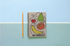 Colored Fruits | Hand Drawn Food Product Image 4