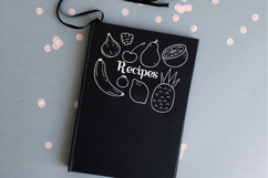 White Fruits | Hand Drawn Food Product Image 3