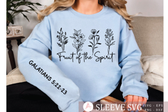 Fruit of the Spirit Sleeve SVG Design Product Image 3