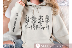 Fruit of the Spirit Sleeve SVG Design Product Image 1