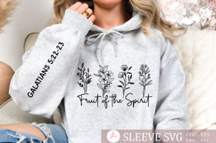 Fruit of the Spirit Sleeve SVG Design Product Image 2