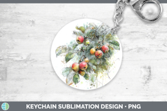 GorgeousFruit Sketch Keychain design.