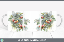 GorgeousFruit Sketch Mug Wrap design.