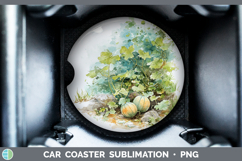 GorgeousFruit Sketch Car Coaster design.