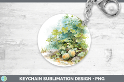 GorgeousFruit Sketch Keychain design.