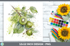 GorgeousFruit Sketch Paper Backgrounds design.