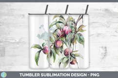 GorgeousFruit Sketch Tumbler design.
