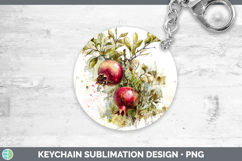 GorgeousFruit Sketch Keychain design.