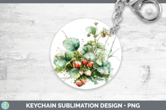 GorgeousFruit Sketch Keychain design.