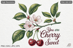 Vintage Fruit Pun SVG PNG Sublimation Product Image 1