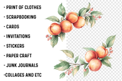 Fruit Summer Frame Png Product Image 2