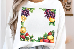 Fruit Summer Frame Png Product Image 3