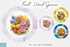 fruit wind spinner