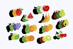 Kawaii Fruit 3D SVG Product Image 4