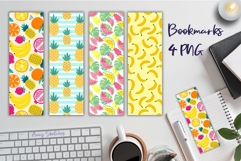 Fruity Bookmark Bundle Fun Summer Bookmarks PNG Product Image 1