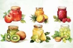 Fruits Jam Sublimation Clipart Product Image 4