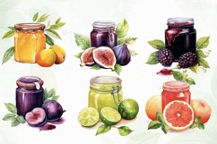Fruits Jam Sublimation Clipart Product Image 3