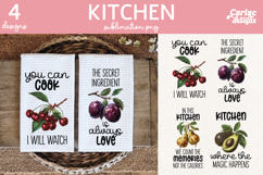 Fruits Kitchen Towel Sublimation