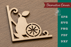 Fruits Lasercut Corner SVG Product Image 1