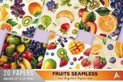 Fruits Seamless Digital Paper Bundle Product Image 1