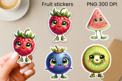 Groovy stickers PNG design | Printable summer funny sticker Product Image 1