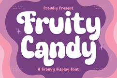 Fruity Candy - Groovy Display Font Product Image 1
