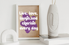 Fruity Candy - Groovy Display Font Product Image 9