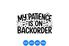 Funny Quote Typography SVG for Craft Projects Product Image 1