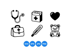 Healthcare Medical Icons For Digital Design Product Image 1