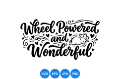 Hand Lettered Cute Hamster Quote Design Product Image 1