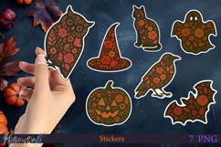 Fall Stickers | Spooky Autumn Product Image 1