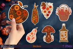 Fall Stickers | Cozy Season | Floral Autumn Product Image 1