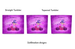 Halloween Sublimation design ,Happy Halloween tumbler Product Image 2