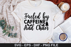 Christmas Coffee SVG Design - Christmas T-Shirt Design Product Image 4