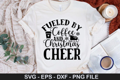 Christmas Coffee SVG Design - Christmas T-Shirt Design Product Image 5