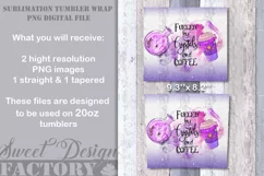 Fueled by crystals and coffee tumbler design, witch tumbler Product Image 2