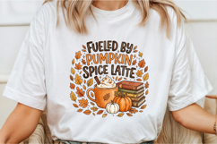 Fueled By Pumpkin Spice Latte PNG Product Image 2