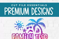 Realize your Family Trip 2024 dreams with this SVG! Compatible with Cricut and Silhouette, design personalized shirts and totes with ease.