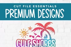 Turn your Gulf Shores Alabama dreams into reality with this SVG! Compatible with Cricut and Silhouette, it enables you to create customized shirts and totes with ease.