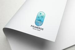 Tropical Island Paradise Logo Product Image 1