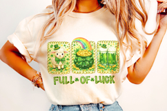 St Patrick's Day PNG, Full Of Luck PNG, Lucky Day PNG, Irish Product Image 3